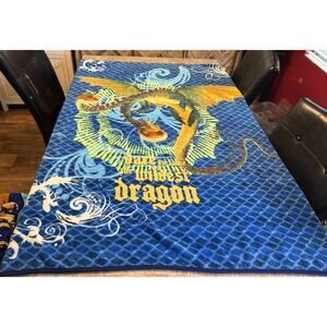 Dreamworks How To Train Your Dragon Barf And Belch Fleece Blanket 48" X 60"